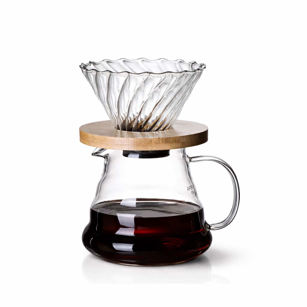 SIPSAAZ V60 GLASS COFFEE DRIPPER