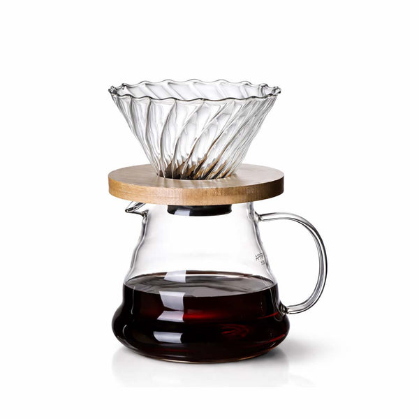 SIPSAAZ V60 GLASS COFFEE DRIPPER